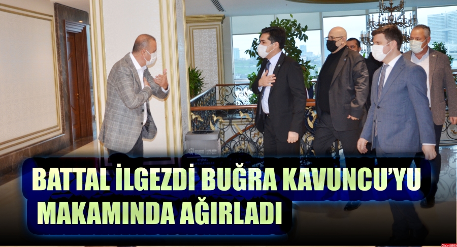 İYİ PARTİ'DEN İLGEZDİ'YE NEZAKET ZİYARETİ İLGEZDİ KAVUNCU İYİ PARTİ ATAŞEHİR DEGÜNDEM